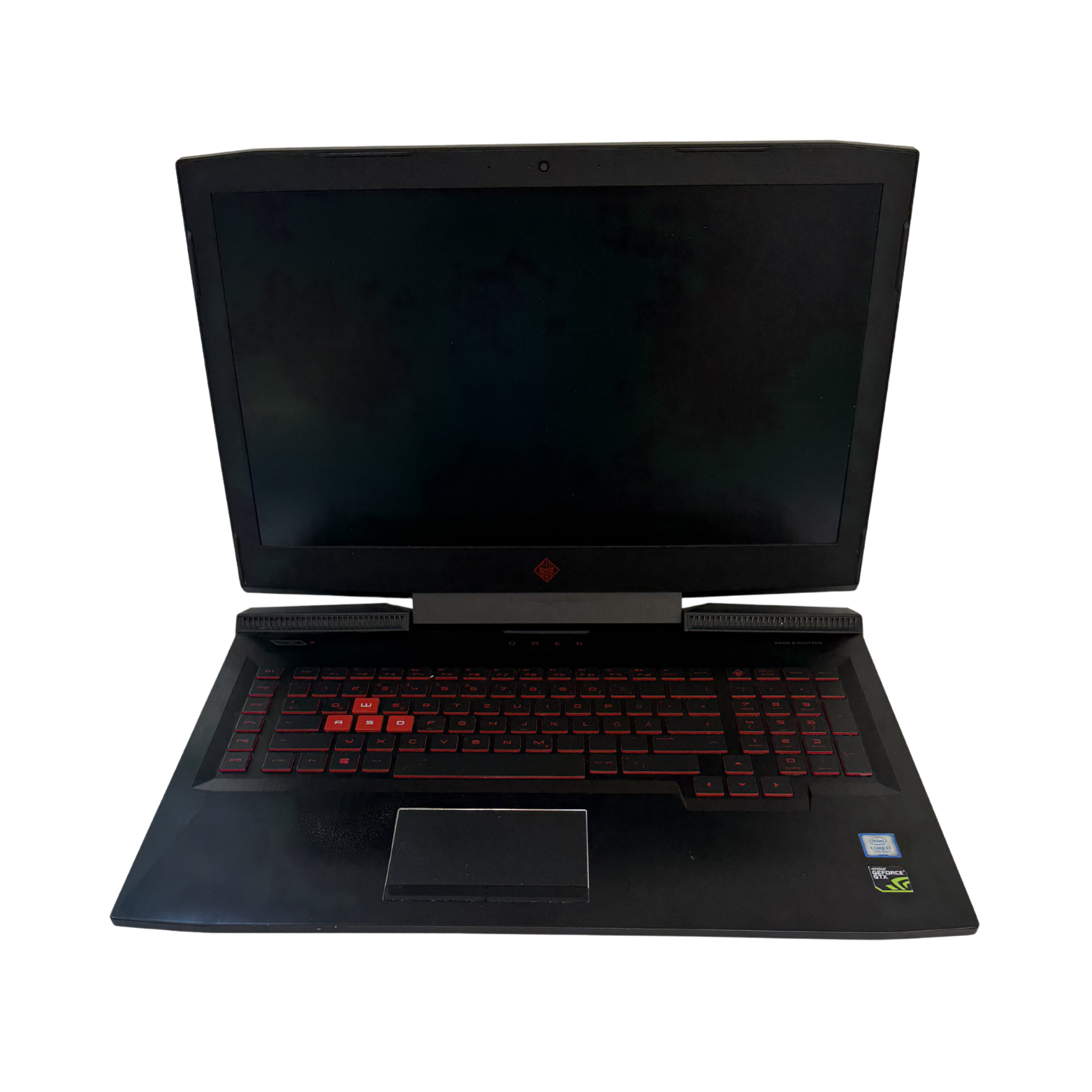 HP Omen with Core i7 7th Processor, 32 GB Memory, 1TB NVME Storage, 17.3 Inch Screen, NVIDIA GTX 1050 Ti GPU