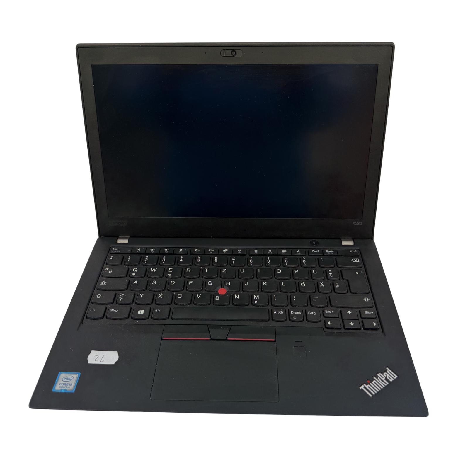 Lenovo ThinkPad X280 with Core i5 8th Processor, 8 GB Memory, 512 NVME Storage, 12 Inch Touch Screen, Intel GPU